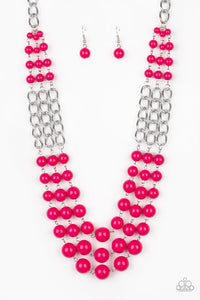 A La Vogue - Pink Necklace